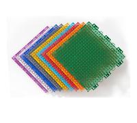 Dalles de sol emboîtables antidérapantes pour piscine, garage, abri de jardin, sous-sol, en plastique résistant aux intempéries, tapis de sol modulaire