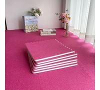 Dalles de sol emboîtables avec bordures, lavables et isolants phoniques pour la protection du sol intérieur