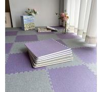 Dalles de sol emboîtables avec bordures, lavables et isolants phoniques pour la protection du sol intérieur