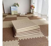 Dalles de sol emboîtables avec bordures, lavables et isolants phoniques pour la protection du sol intérieur