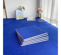 Dalles de sol emboîtables avec bordures, lavables et isolants phoniques pour la protection du sol intérieur