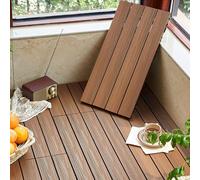 Dalles de sol emboîtables en plastique pour drainage du bois, faciles à installer pour une utilisation en intérieur et en extérieur