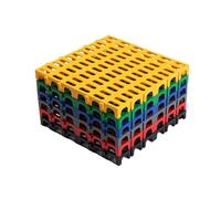 Dalles De Sol Emboîtables For Garage 50 X 50 Cm, Antidérapantes, Avec Système De Drainage Intégré,Capacité De Charge De 5 000 Kg(20 pieces)