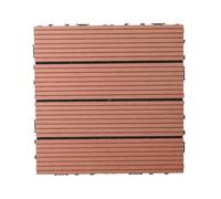 Dalles de sol emboîtables, imperméables et durables pour une utilisation en intérieur et en extérieur dans la terrasse, le jardin, la piscine, l'entrée