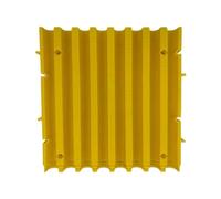 Dalles De Sol Modulaires Emboîtables 40 X 40 X 4 Cm, Tapis De Drainage For Intérieur Et Extérieur, For Salle De Bain Et Garage, Faciles À Nettoyer(Yellow,16 pieces)