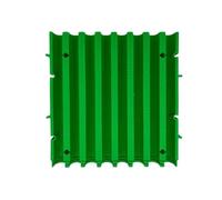 Dalles De Sol Modulaires Emboîtables 40 X 40 X 4 Cm, Tapis De Drainage For Intérieur Et Extérieur, For Salle De Bain Et Garage, Faciles À Nettoyer(Green,12 pieces)