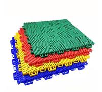 Dalles de sol modulaires emboîtables de 30 cm pour extérieur, faciles à découper et à modifier, idéales pour la création de terrains de sport, terrasses, allées, enclos pour chiens, piscines, etc., r