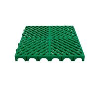 Dalles De Sol Modulaires Emboîtables For Extérieur, 4/8/16/20 Pièces, Grilles De Drainage À Épissure (19,69 X 19,69 X 1,57 Pouces)(Green,4 pieces)