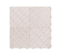 Dalles de Sol modulaires Haute résistance for Garage, destinées aux ateliers Detailing Automobile, 40 x cm(A8 White)