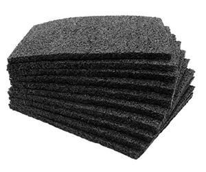 Dalles de Terrasse 15x20cm - Patins de Terrasse en Granulés de Caoutchouc | Construction de terrasse | Épais d´env. 8mm - 1 Pièce