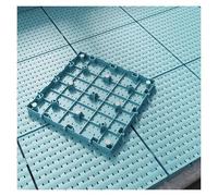 Dalles de terrasse emboîtables - Tapis de sol antidérapant et imperméable pour terrasse, piscine, balcon, arrière-cour