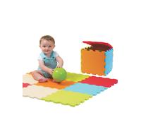 Ludi 10004 Tapis de Sol Épais pour l’Éveil de Bébé Puzzle Géant, Couleur Unie