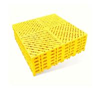 Dalles Jardin Clipsables Composite Capacité de Charge Élevée Coussin Emboîtement Carrelage Sol Caillebotis Usines, Entrepôts(3cm,16pieces)