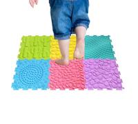 Dalles Sensorielles Au Sol Dalles de Marche Puzzle Texturées Lavables