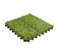 Dalles Terrasse en gazon synthétique Ultra résistant 30 x 30 cm