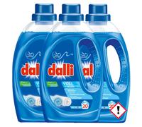 Dalli Active Liquide Lessive 20WL Très Productive 1100ml 3er Paquet