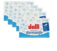 Dalli Lot de 3 savons de base (300 g) - Savon de ménage légèrement parfumé, polyvalent pour les soins de la peau, élimination des taches et nettoyage des textiles, doux et doux pour la peau