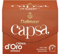Dallmayr Capsa Crema dOro Intensa, Capsule compatible Nespresso, Capsule de café, Café torréfié, Café, 10 capsules, 56 g