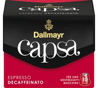 Dallmayr Capsa Espresso Decaffeinato | 10 Nespresso® comp. Capsules