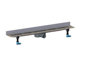 DALLMER caniveau de douche CeraLine Nano W 800mm, DN 50 hauteur totale 68mm, 523198