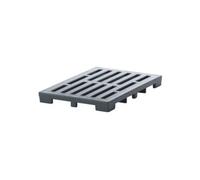 DALLMER Grille pour bonde de cave 71, gris, 225 x 155 mm, 714923