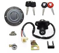 D'allumage, Bouchon Carburant Verrouillage Siège Pour YZF R1 2002-2003 2007-2022 R6 2004 2006-2022 Pour FJR1300 2001-2022 FZ6 Assemblage serrure d'allumage(A)