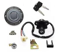 D'allumage, Bouchon Carburant Verrouillage Siège Pour YZF R1 R6 1992-2013 Pour FJR1300 2001-2010 FZ6 YZF1000 YZF600 1991-2011 Assemblage serrure d'allumage(B)