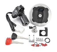 D'allumage Moto Interrupteur pour Kawasaki EX400 pour Ninja 400 /ABS ER400 Z400 27048-5144 Bouchon Réservoir Carburant Interrupteur D'allumage Serrure Siège avec Jeu Clés
