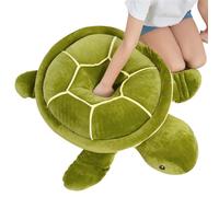Dalmao Grand coussin doux en forme de tortue de 50 cm avec tortue jumbo, jouet en peluche de dessin animé, tortue de mer, cadeau pour anniversaire d'enfant, Pâques