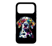 Dalmatien avec Lunettes de Soleil Chiens J'aime Dalmatiens Coque pour iPhone 17 Pro Max