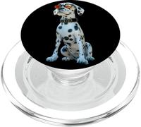 Dalmatien avec Lunettes de Soleil Chiens J'aime Dalmatiens PopSockets PopGrip pour MagSafe