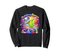 Dalmatien drôle Chien Dabbing Danse Hip-hop Rap Party Sweatshirt