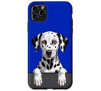 Dalmatien Funny Peeking Pocket Puppy Dog Lover Coque pour iPhone 11 Pro Max