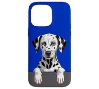 Dalmatien Funny Peeking Pocket Puppy Dog Lover Coque pour iPhone 14 Pro Max