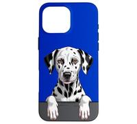 Dalmatien Funny Peeking Pocket Puppy Dog Lover Coque pour iPhone 16 Pro Max