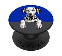 Dalmatien Funny Peeking Pocket Puppy Dog Lover PopSockets PopGrip Adhésif