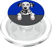 Dalmatien Funny Peeking Pocket Puppy Dog Lover PopSockets PopGrip pour MagSafe