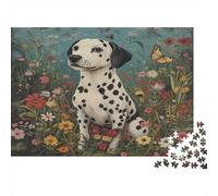 Dalmatien Puzzles pour Adultes 1000 PièCes Puzzles Jeux De Puzzle Stimulants Hands on Game Famille DéCoSourision 1000 Pièce Excellent Cadeau pour Adultes 1000pcs (75x50cm)