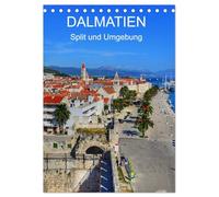 DALMATIEN - Split und Umgebung (Tischkalender 2026 DIN A5 hoch), CALVENDO Monatskalender: Top-Strände und die vielen Inseln wurde zu einem der attraktivsten Reiseziele in Europa.