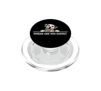 Dalmatien Where are You Going Happy Friendly Positive Dog PopSockets PopGrip pour MagSafe