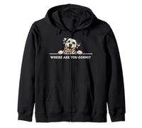 Dalmatien Where are You Going Happy Friendly Positive Dog Sweat à Capuche