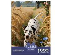 Dalmatien1000 Pièces PuzzleChien Encastrement Parfait, Adultes/Enfants, Jeu Éducatif, Jouet 1000 Pièces, Peinture Art 38x26cm/1000pcs