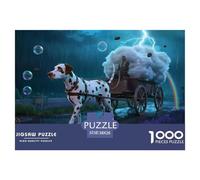 Dalmatien1000 Pièces PuzzleChien Encastrement Parfait, Adultes/Enfants, Puzzle Adulte, Activités Familiales 38x26cm/1000pcs