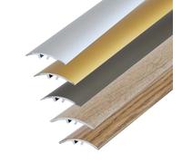 Dalsys 90cm Profilé de Transition 40mm à Visser Aluminium Chêne Noble Matériel de Fixation Inclus