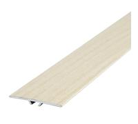 Dalsys 90cm Profilé de Transition Plat 40mm Aluminium Érable Clair avec Fixation Vis