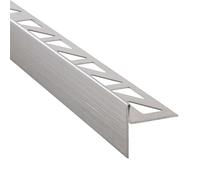 Dalsys 98cm Cale de pente douche 10mm gauche argent, inox pour praticable