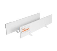 Dalsys chauffage anti-moisissure 60 W, 12 x 60 x 1,3 cm, 2 panneaux anti-moisissure pour mur et salle de bain, chauffage infrarouge électrique, IP44