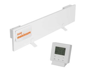 Dalsys chauffage infrarouge anti-moisissure 60W chauffage mural contre la moisissure avec minuterie intelligente 12x60x1,3cm IP44 panneau infrarouge