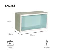 Dalsys Niche murale imprégnée pour salles de bains et pièces à vivre