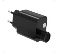 Dalugo Alimentation LED 31 V, transformateur LED 4,5 V 12 V 24 V 31 V pour guirlande lumineuse avec connecteur et minuterie, IP44 étanche, fonction mémoire, adaptateur 8 modes pour guirlande de